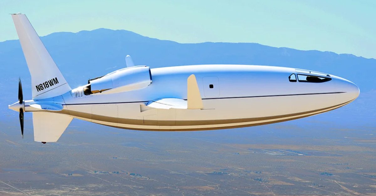 The Otto Aviation Celera 500L, which features extensive application of Double Double
